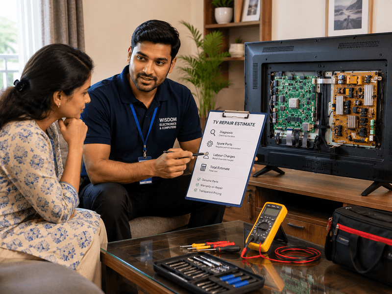 Samsung TV repair cost and same day service in Pune