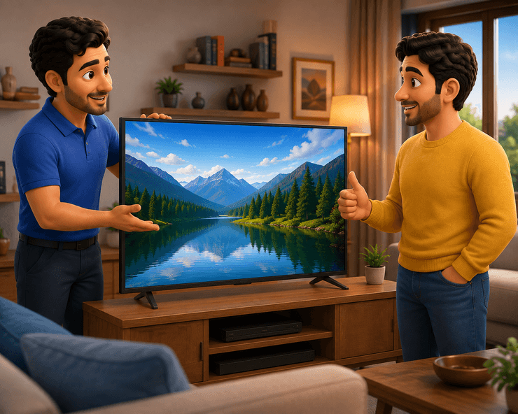 Professional Sony Bravia TV technician repairing a black screen issue