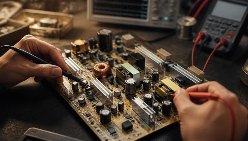 Sony Bravia TV power supply board repair
