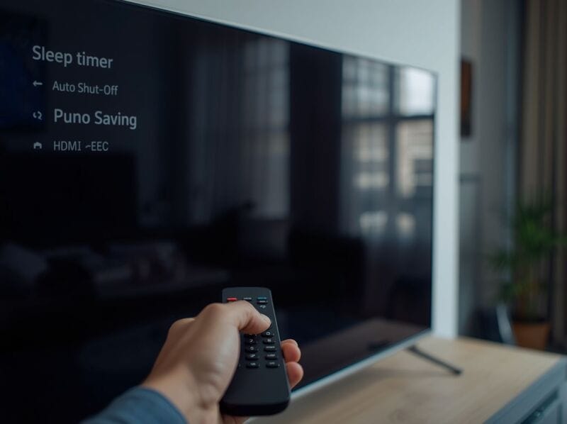 Sony Bravia TV auto shut-off and sleep timer settings